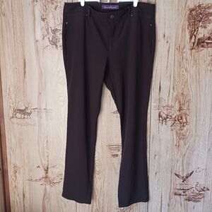 Gloria Vanderbilt Brown Trousers